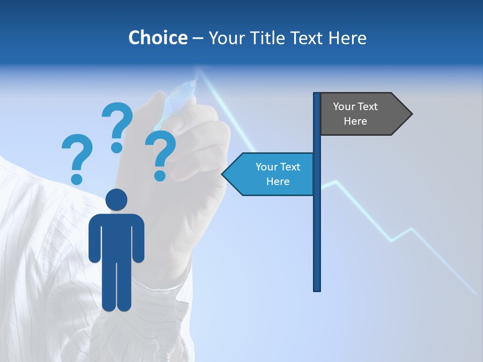 Forecasting Graph Increase PowerPoint Template