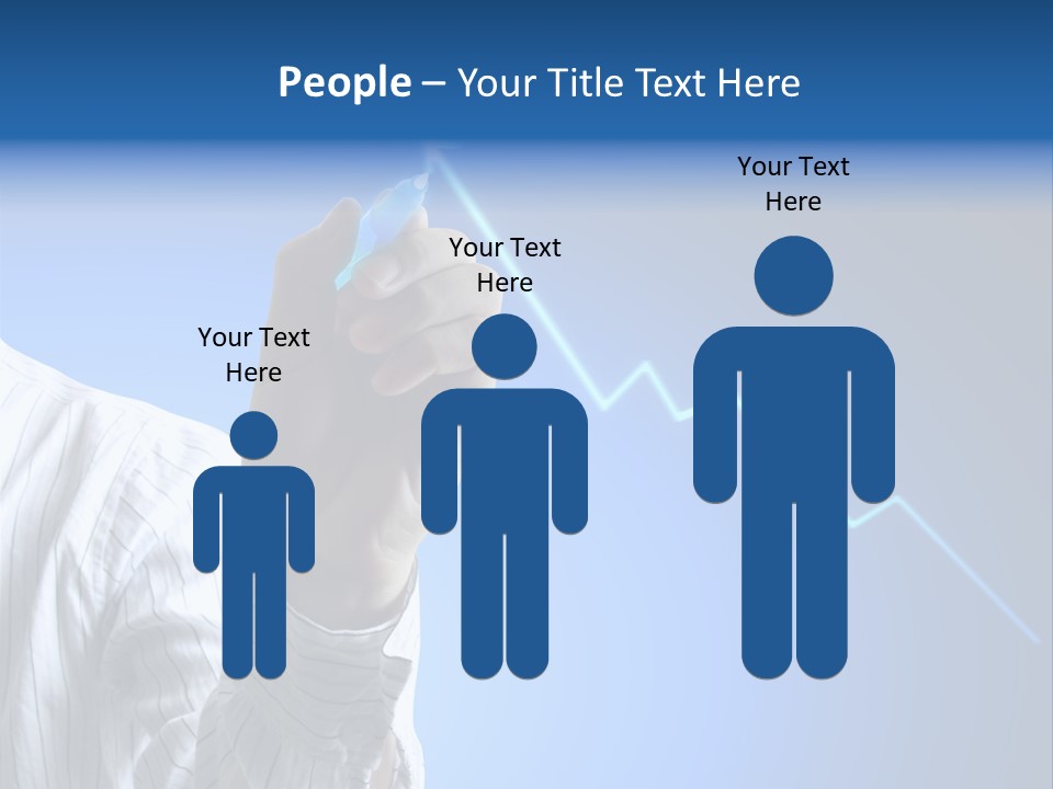 Forecasting Graph Increase PowerPoint Template