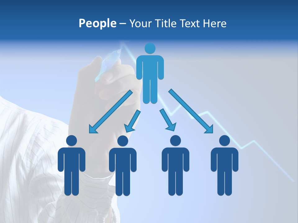 Forecasting Graph Increase PowerPoint Template