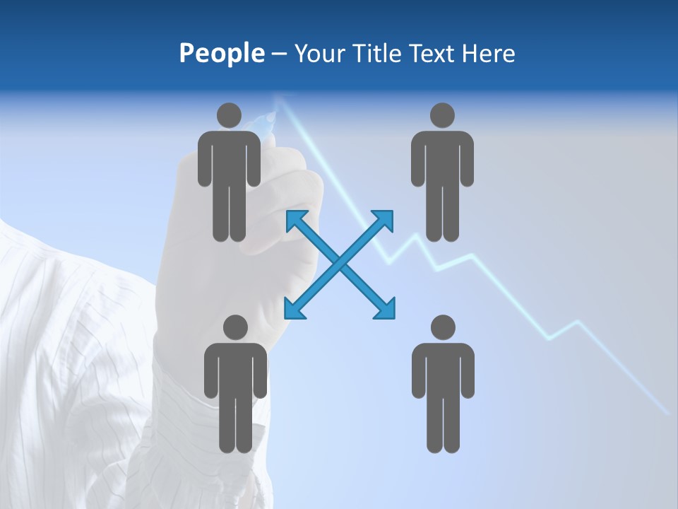Forecasting Graph Increase PowerPoint Template