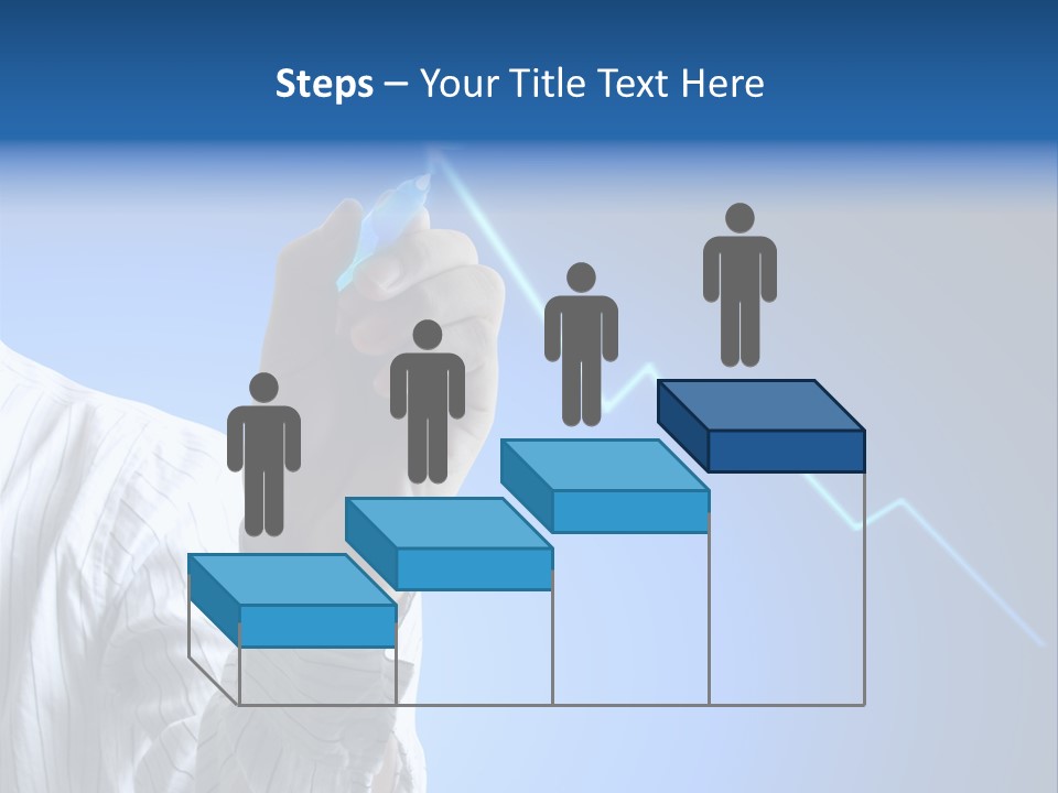 Forecasting Graph Increase PowerPoint Template