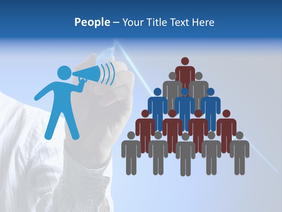 Forecasting Graph Increase PowerPoint Template