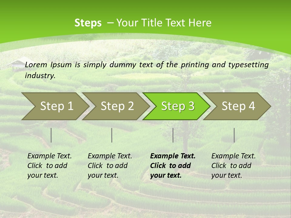 Garden Nature Color PowerPoint Template