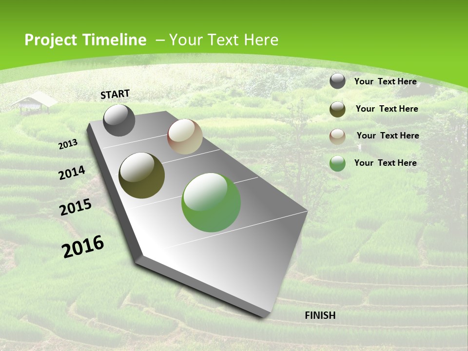 Garden Nature Color PowerPoint Template