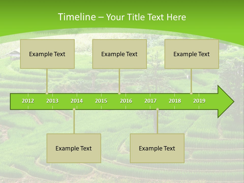Garden Nature Color PowerPoint Template