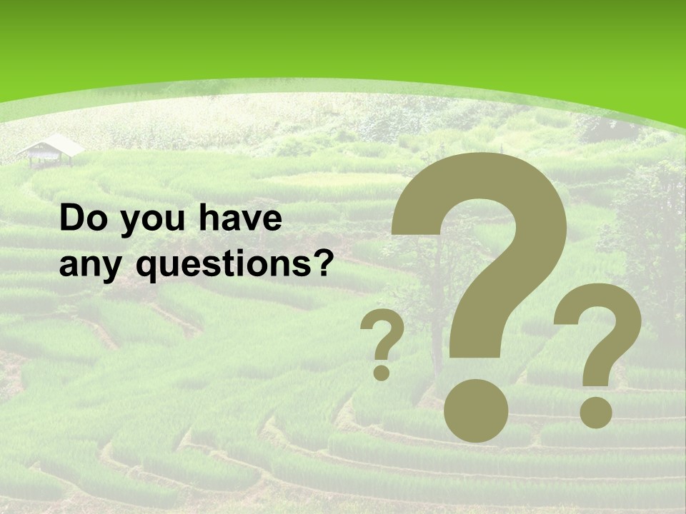 Garden Nature Color PowerPoint Template