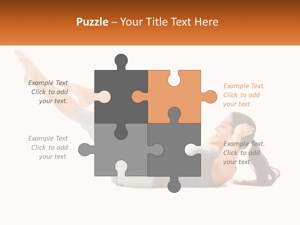 Lifestyle Slimming Sport PowerPoint Template