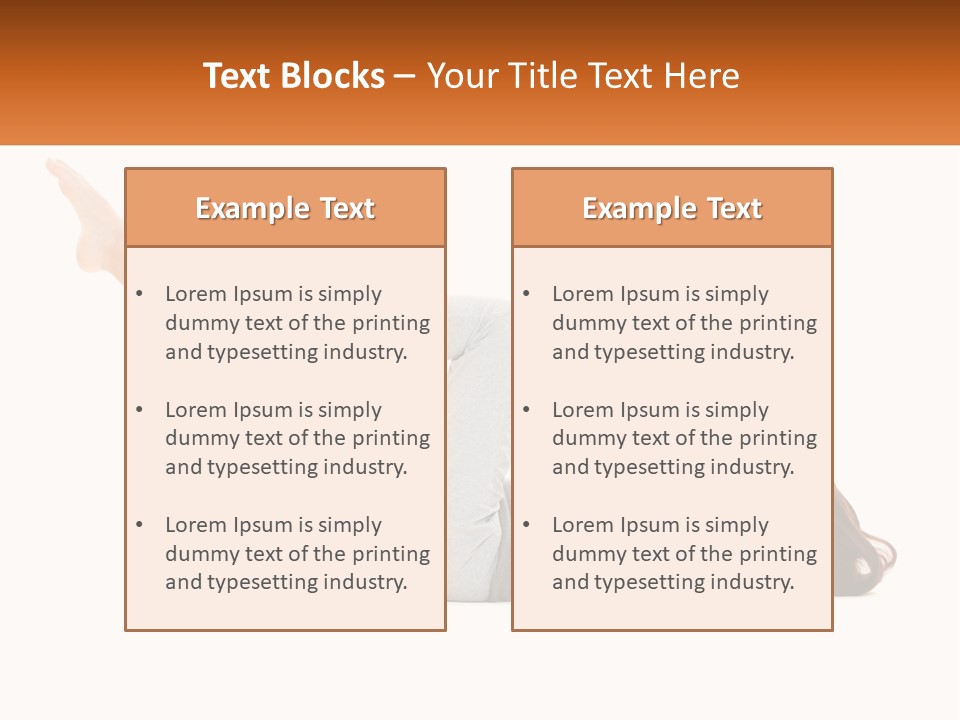 Lifestyle Slimming Sport PowerPoint Template