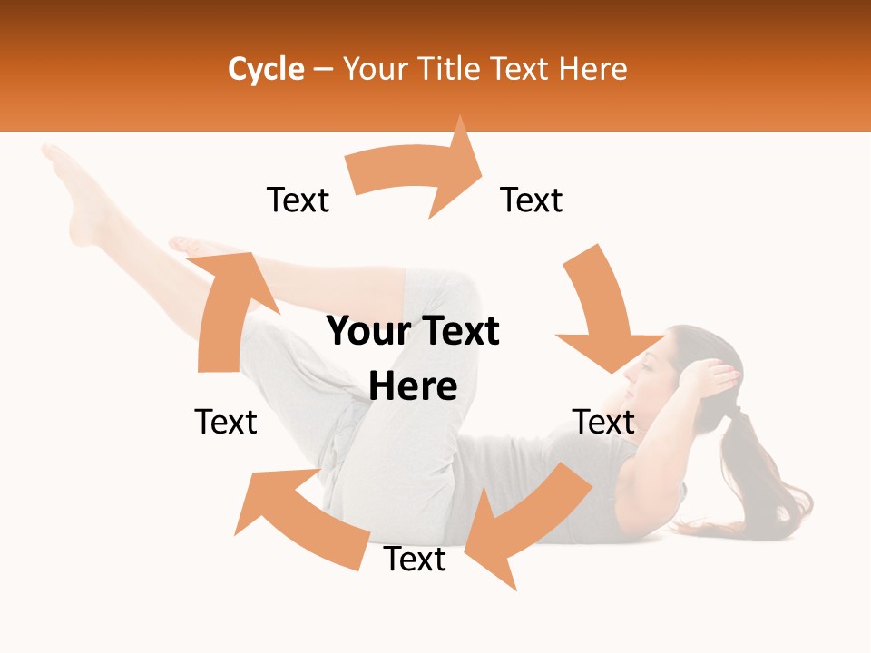 Lifestyle Slimming Sport PowerPoint Template