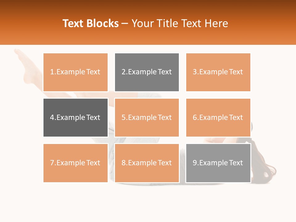 Lifestyle Slimming Sport PowerPoint Template