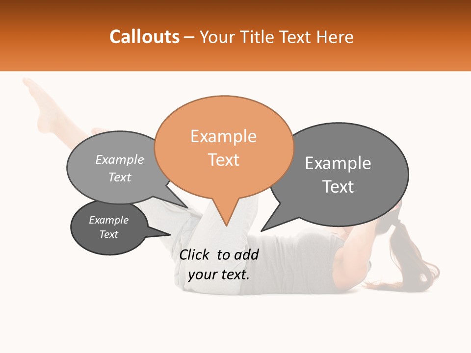 Lifestyle Slimming Sport PowerPoint Template