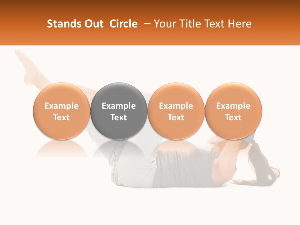 Lifestyle Slimming Sport PowerPoint Template