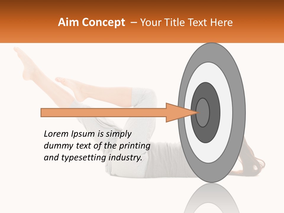 Lifestyle Slimming Sport PowerPoint Template