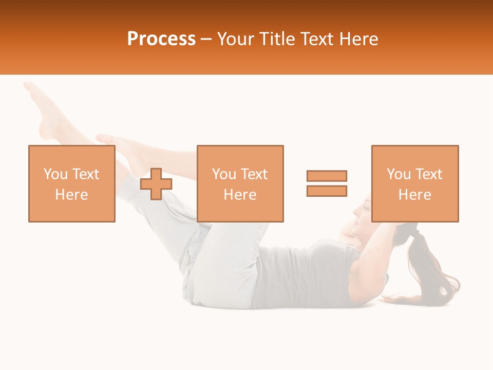 Lifestyle Slimming Sport PowerPoint Template