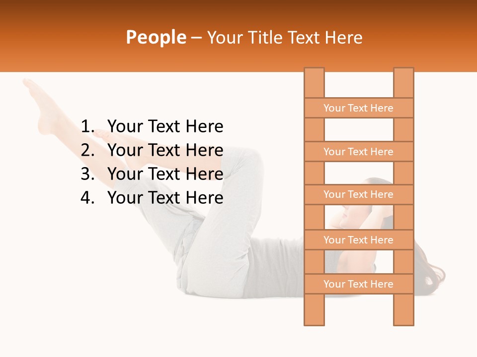 Lifestyle Slimming Sport PowerPoint Template