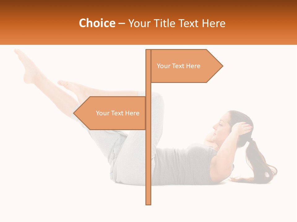 Lifestyle Slimming Sport PowerPoint Template