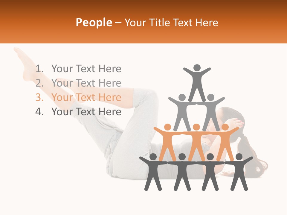 Lifestyle Slimming Sport PowerPoint Template