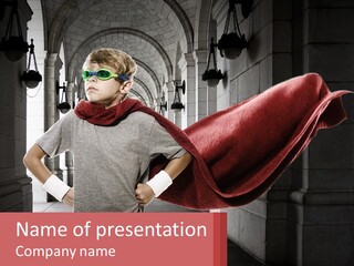 Win Nutrition Crusader PowerPoint Template