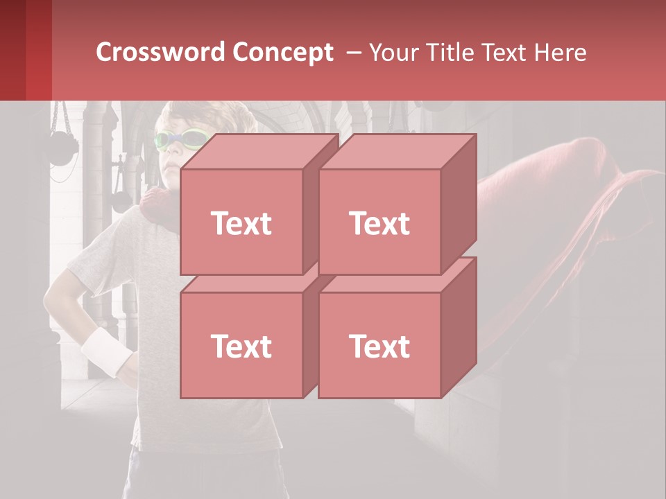 Win Nutrition Crusader PowerPoint Template