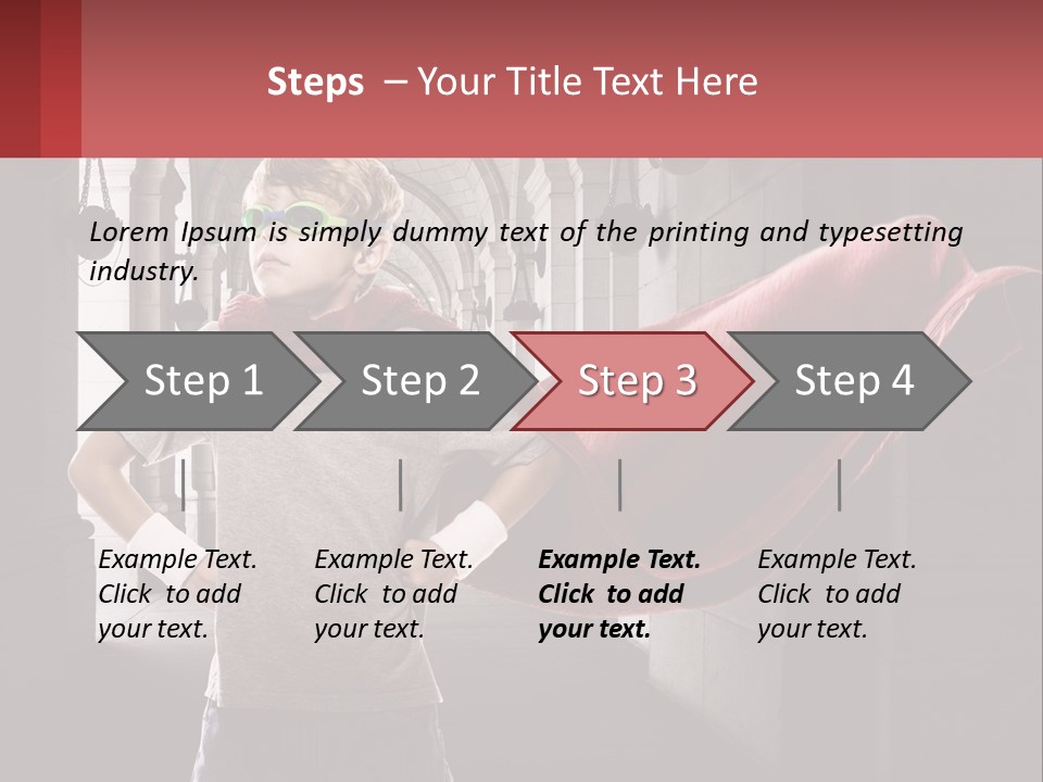 Win Nutrition Crusader PowerPoint Template