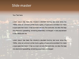 Harbour Business Activity PowerPoint Template