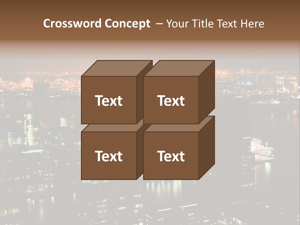 Harbour Business Activity PowerPoint Template