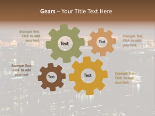 Harbour Business Activity PowerPoint Template