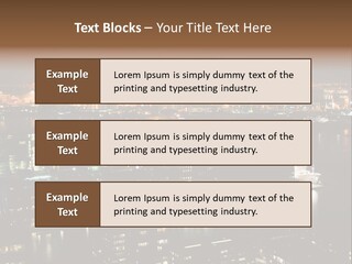 Harbour Business Activity PowerPoint Template