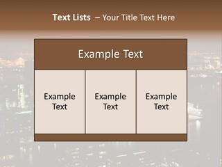 Harbour Business Activity PowerPoint Template