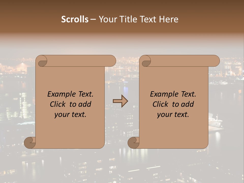 Harbour Business Activity PowerPoint Template