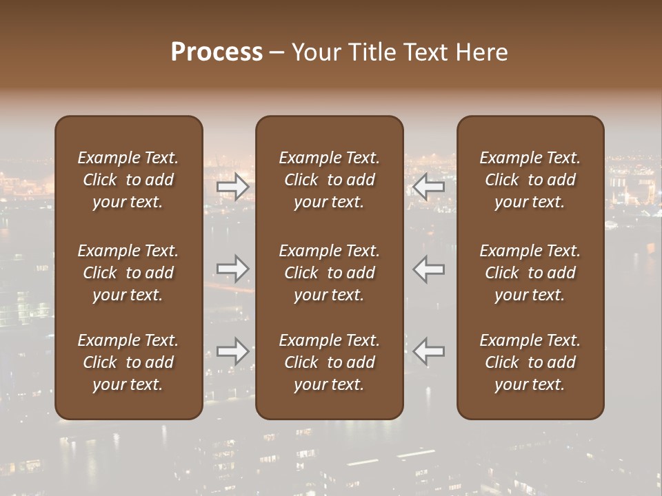 Harbour Business Activity PowerPoint Template