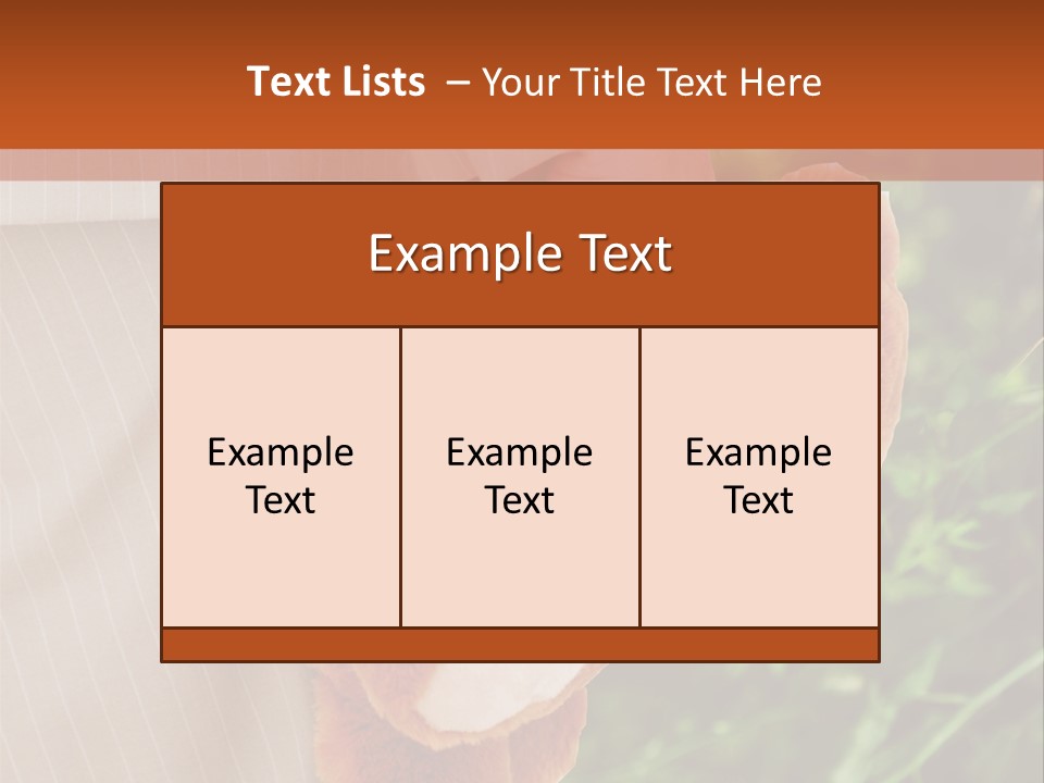 Behavior Adult Hash PowerPoint Template