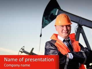 Outdoors Energy Production PowerPoint Template