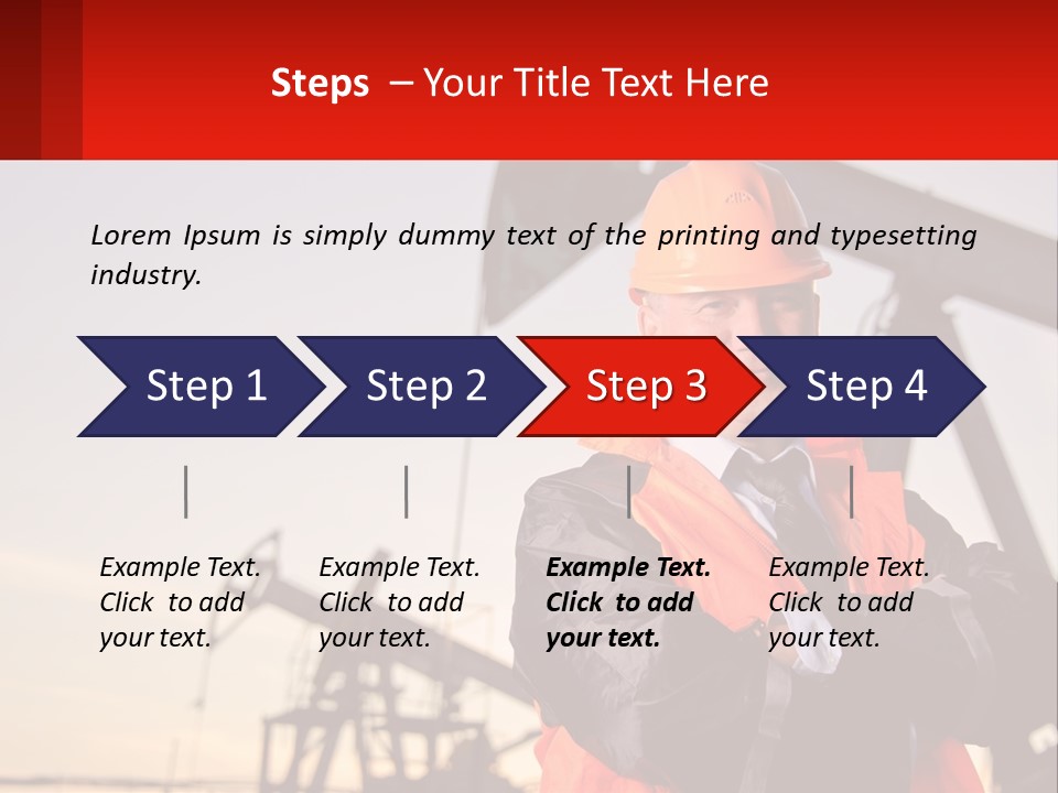 Outdoors Energy Production PowerPoint Template