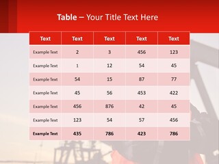 Outdoors Energy Production PowerPoint Template