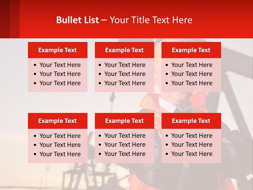 Outdoors Energy Production PowerPoint Template