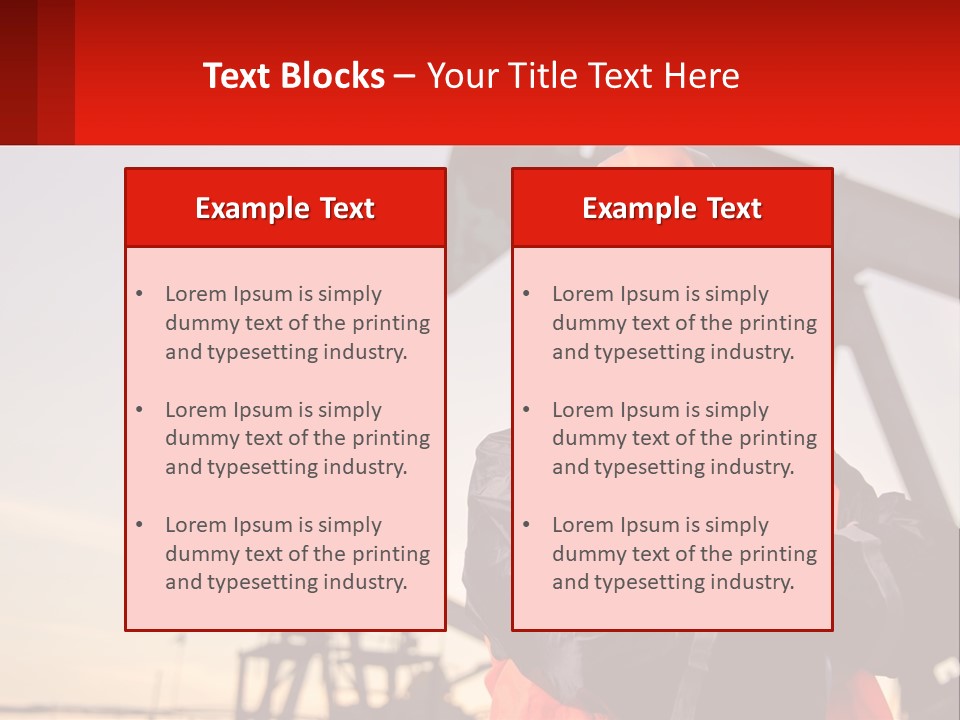 Outdoors Energy Production PowerPoint Template