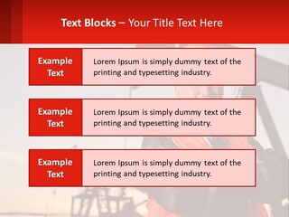 Outdoors Energy Production PowerPoint Template