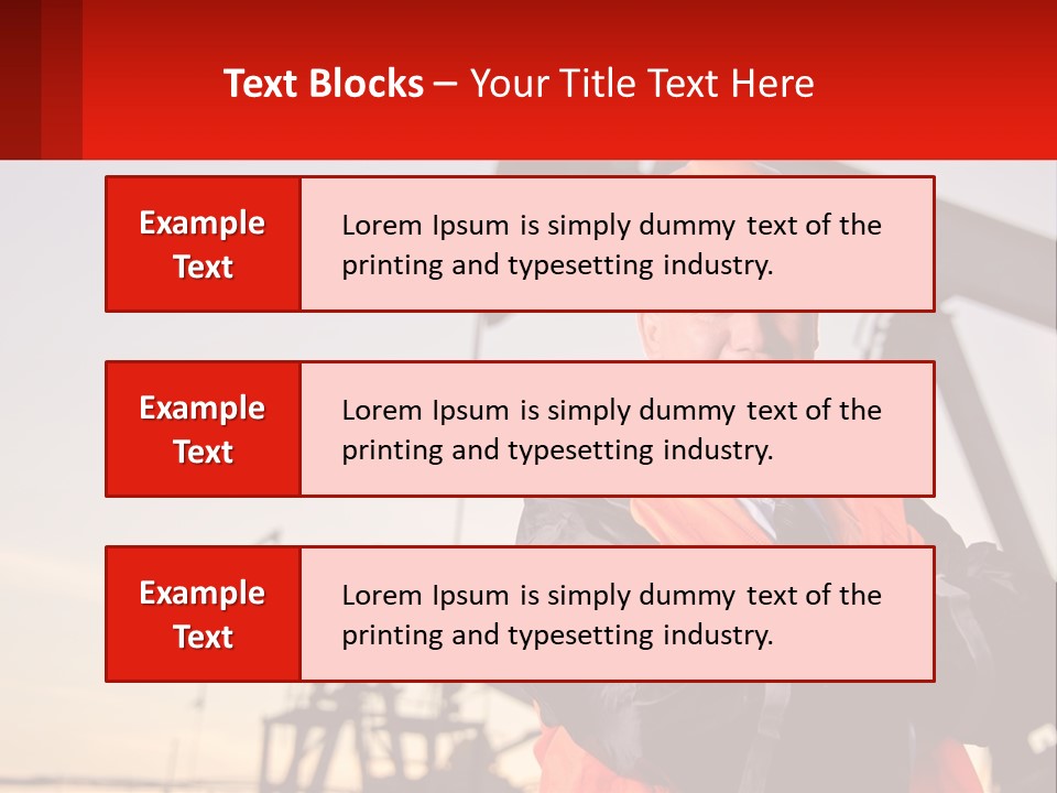 Outdoors Energy Production PowerPoint Template