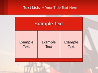 Outdoors Energy Production PowerPoint Template