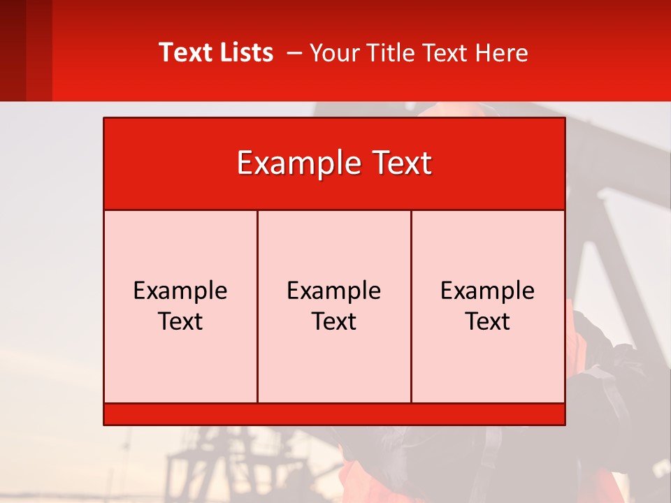 Outdoors Energy Production PowerPoint Template