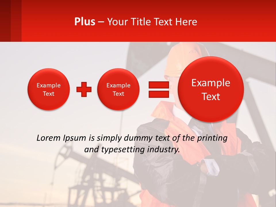 Outdoors Energy Production PowerPoint Template