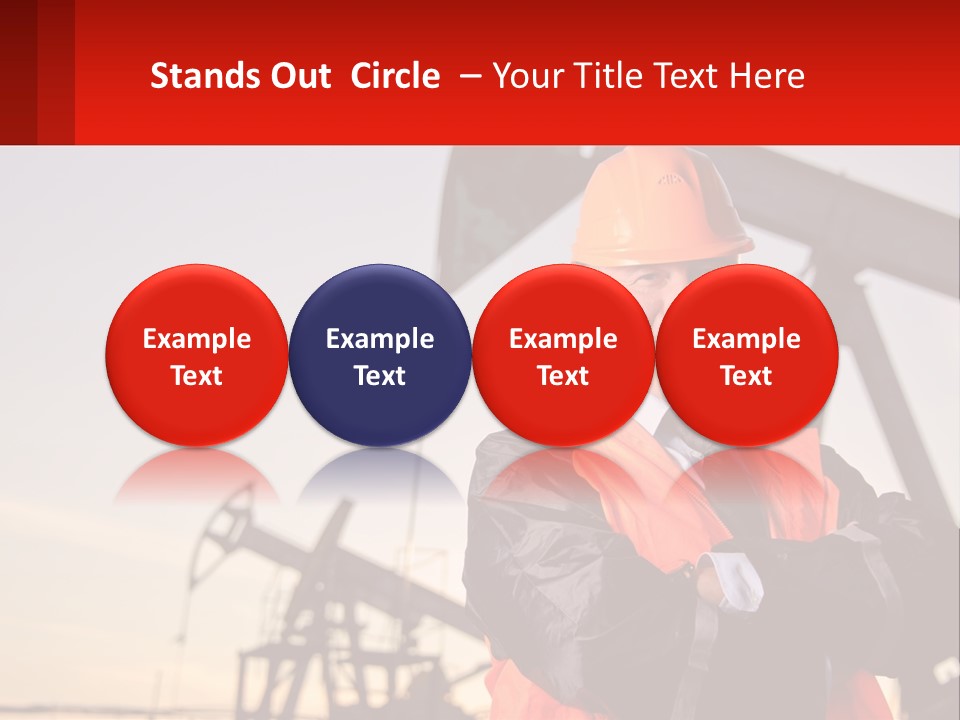 Outdoors Energy Production PowerPoint Template