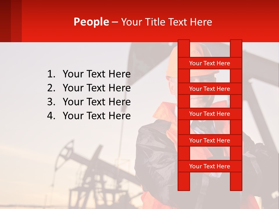 Outdoors Energy Production PowerPoint Template