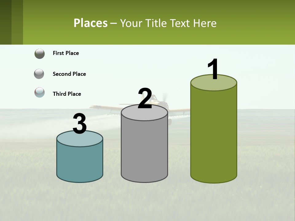 Chemicals Action Crop Dusting PowerPoint Template