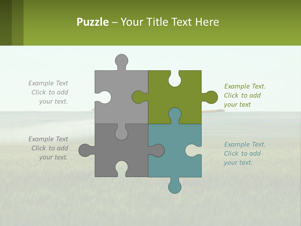 Chemicals Action Crop Dusting PowerPoint Template