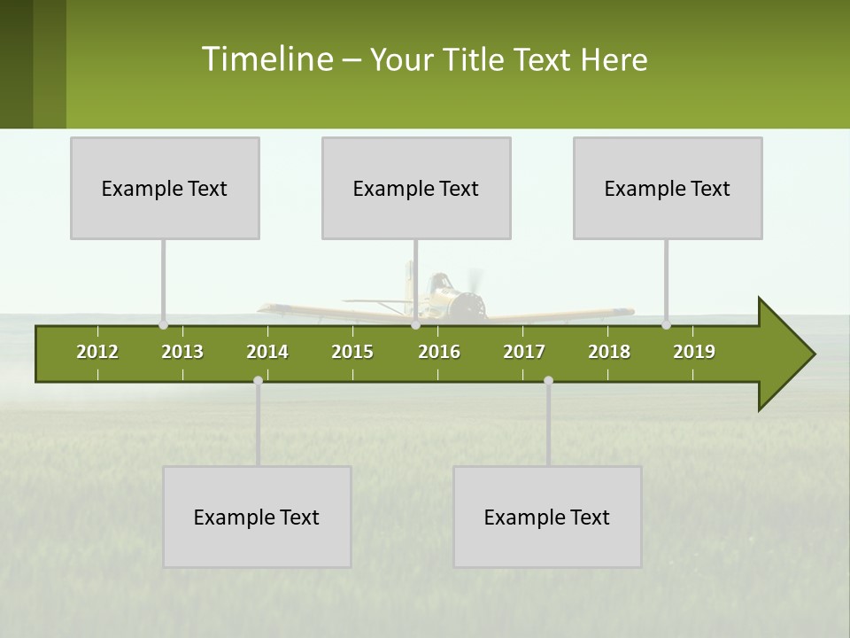 Chemicals Action Crop Dusting PowerPoint Template