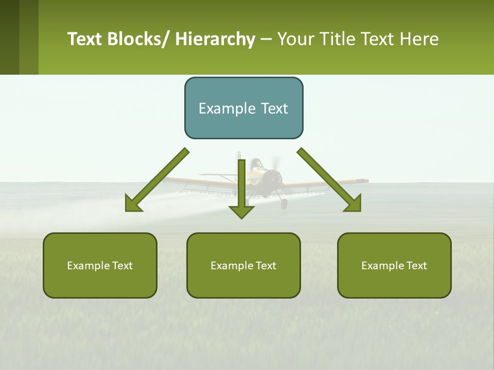Chemicals Action Crop Dusting PowerPoint Template
