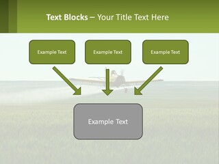Chemicals Action Crop Dusting PowerPoint Template