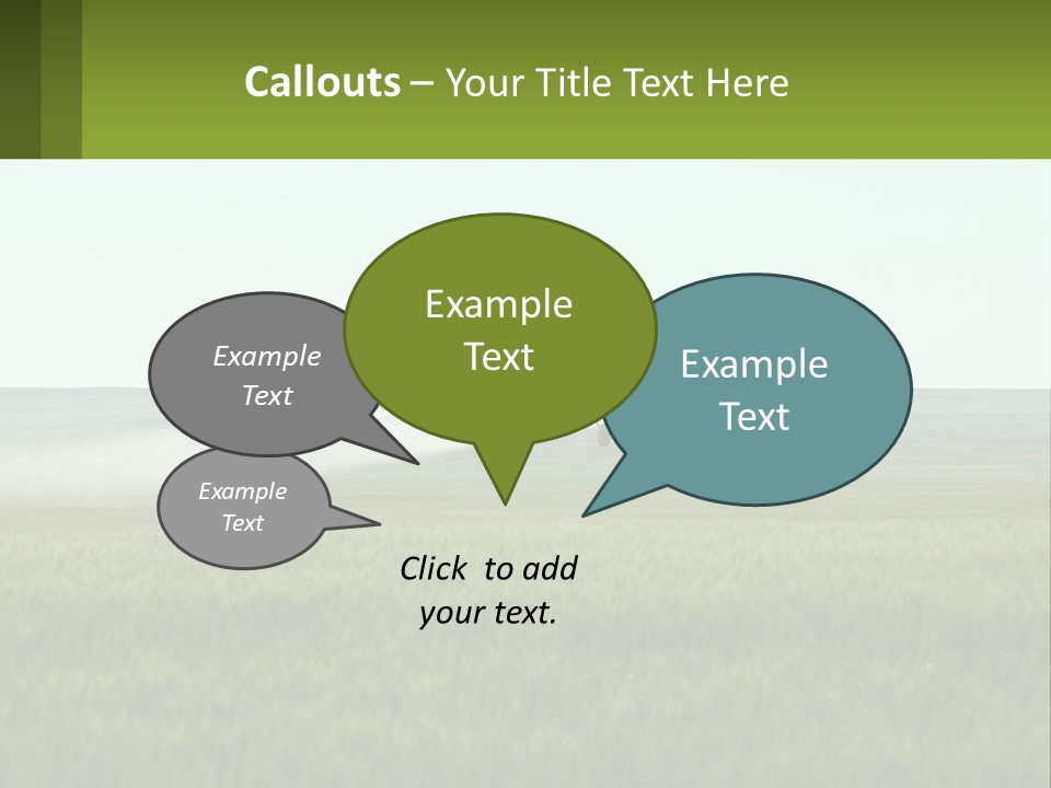 Chemicals Action Crop Dusting PowerPoint Template